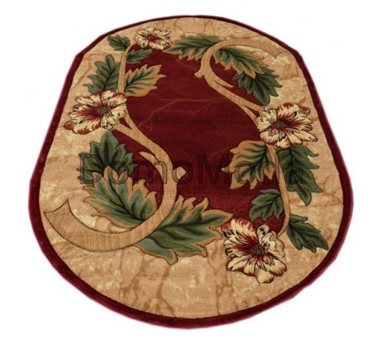 Синтетический ковер Hand Carving 0926A bordeaux-beige - высокое качество по лучшей цене в Украине изображение 7.